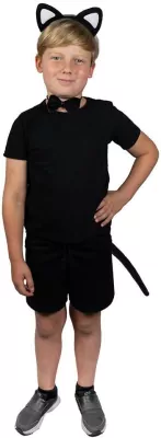 Strój zwierzątka z ogonkiem - kot