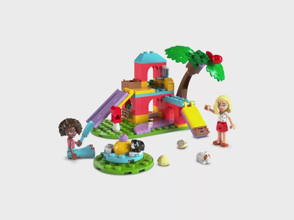 LEGO® Friends. Plac zabaw dla świnek morskich 42640 - tantis.pl