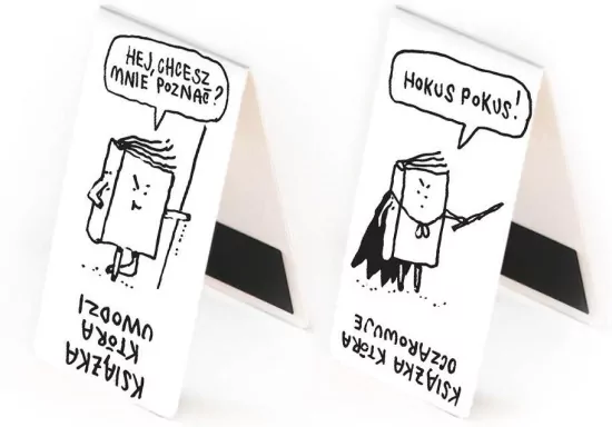 Zakładka magnetyczna. Hokus pokus