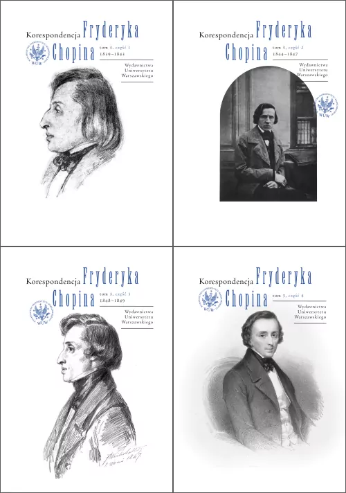 Korespondencja Fryderyka Chopina. Tom 3, część 1-4. 1839-1849 - tantis.pl