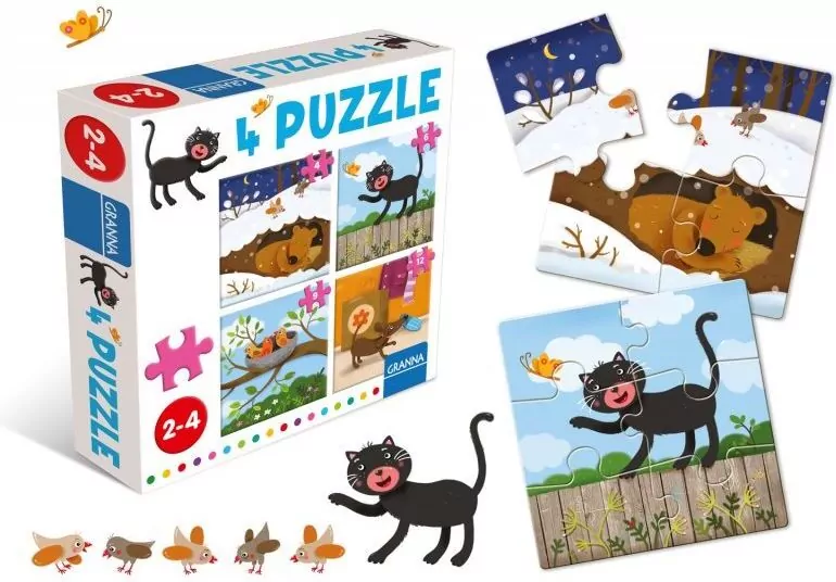 Granna. Puzzle z Kotem - tantis.pl