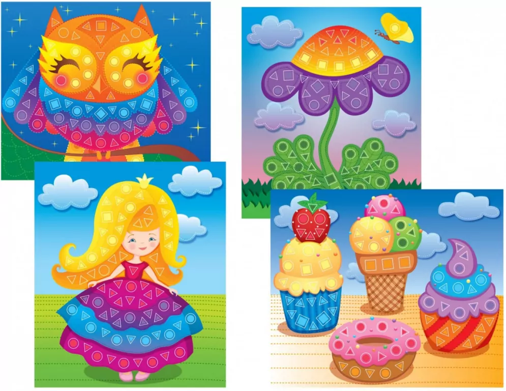 Piankowa wyklejanka. Genialny Dzieciak - tantis.pl