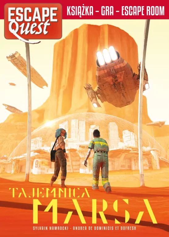 Escape Quest.Tajemnica Marsa. Książka do gry - tantis.pl
