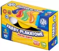Farby plakatowe 6 kolorów 20ml ASTRA - tantis.pl