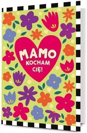 Karnet B6 Dzień Matki - tantis.pl