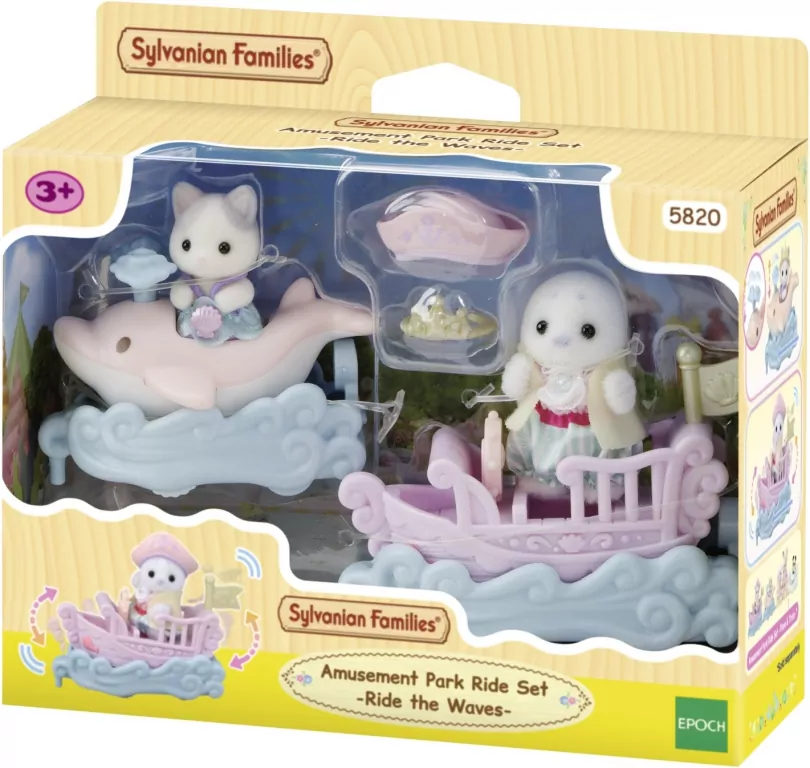 Sylvanian Families Morskie pojazdy w parku rozrywk - tantis.pl