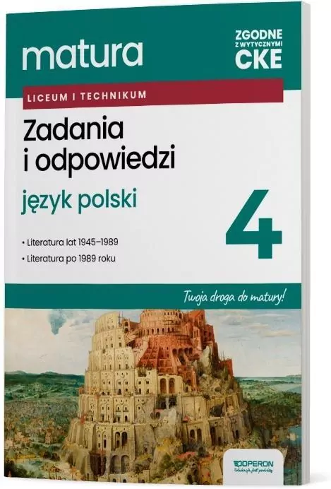 Matura Testy czwartoklasisty J.polski Zadania i... - tantis.pl
