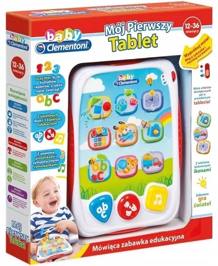 Mój pierwszy tablet. Mówiąca zabawka edukacyjna - tantis.pl