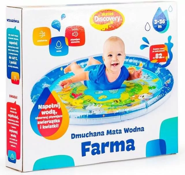 Mata dmuchana wodna Farma duża - tantis.pl