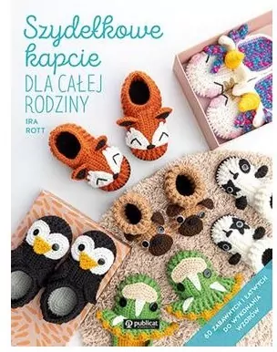 Szydełkowe kapcie dla całej rodziny - tantis.pl