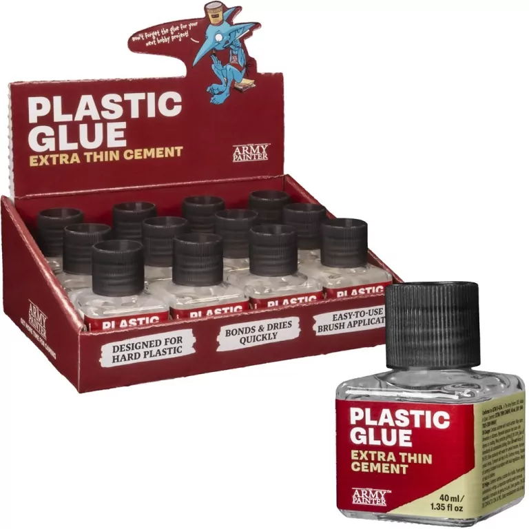 The Army Painter: Plastic Glue - Extra Thin Cement - Plastic Glue Dispenser - tantis.pl