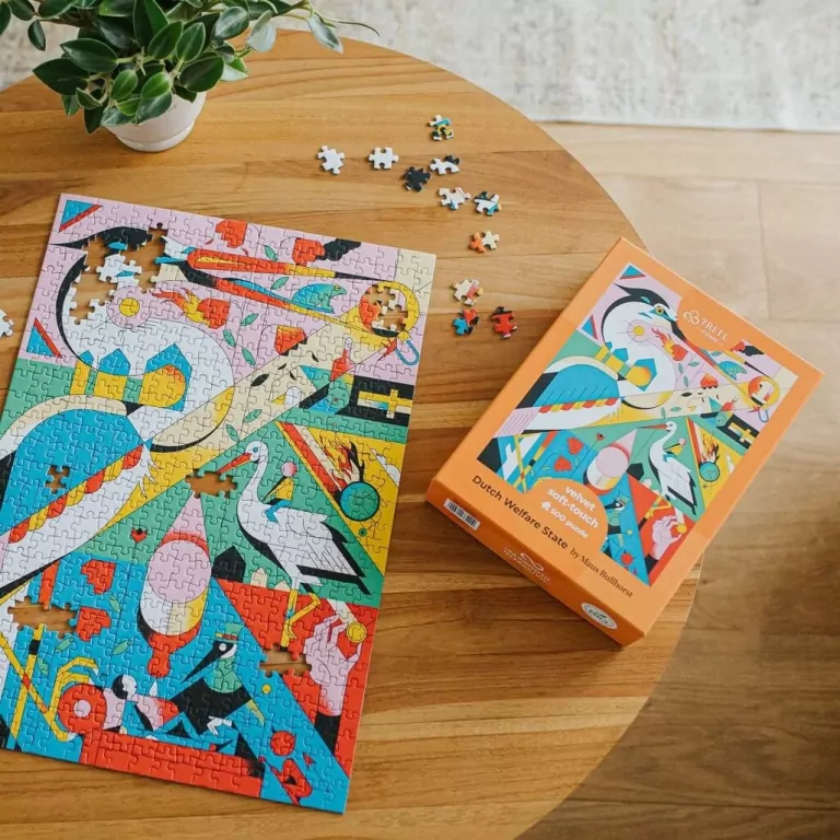 Puzzle 500. Dutch Welfare State TREFL - tantis.pl