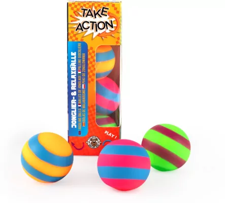 Piłki do żonglowania zestaw 3 szt.