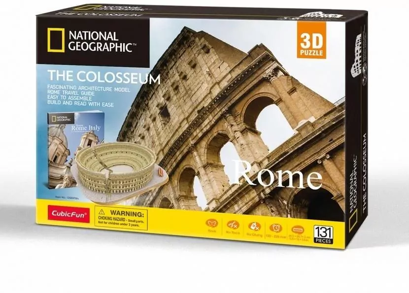 Puzzle 3D. National Geographic. The Colosseum - tantis.pl