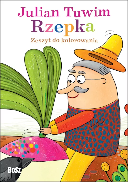 Julian Tuwim Rzepka - zeszyt do kolorowania - tantis.pl