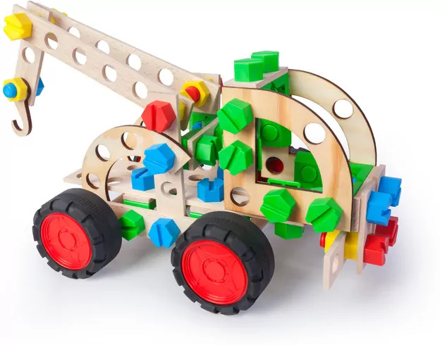 Pull Truck 3w1. Mały Konstruktor Junior - tantis.pl