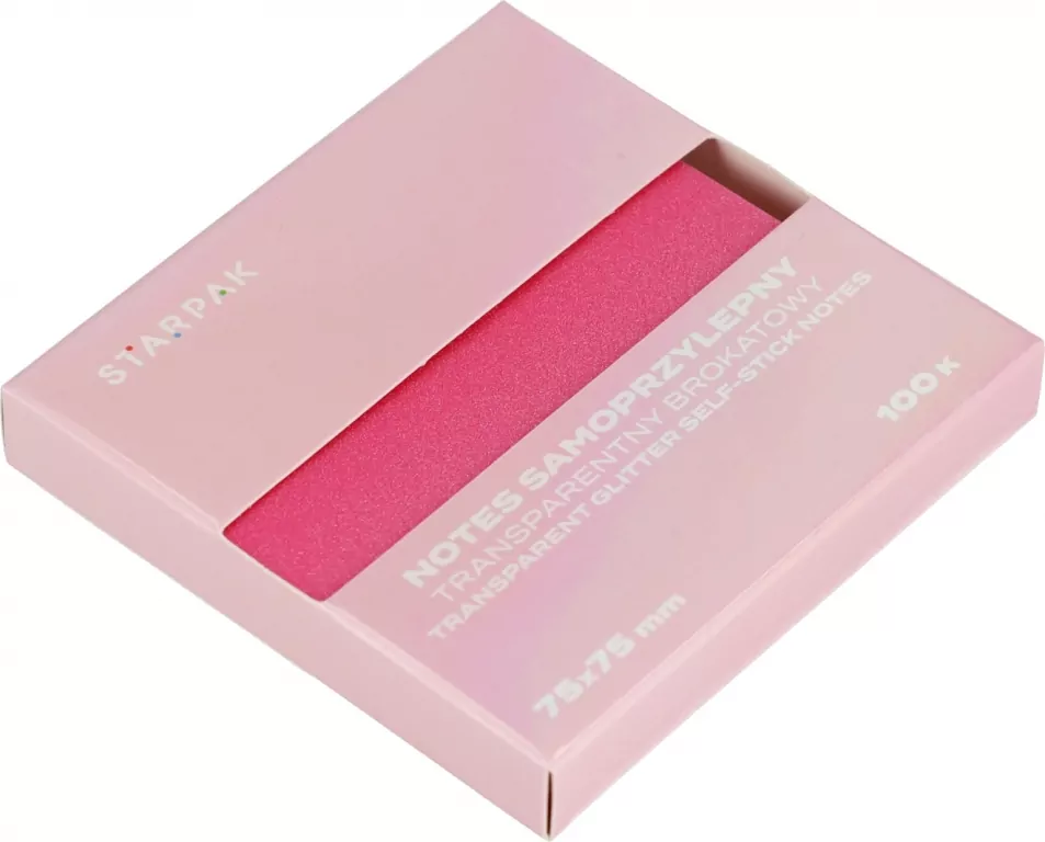 NOTES SPRZYL 75X75/100K TRANSP OMBRROZ STK12/360 - tantis.pl