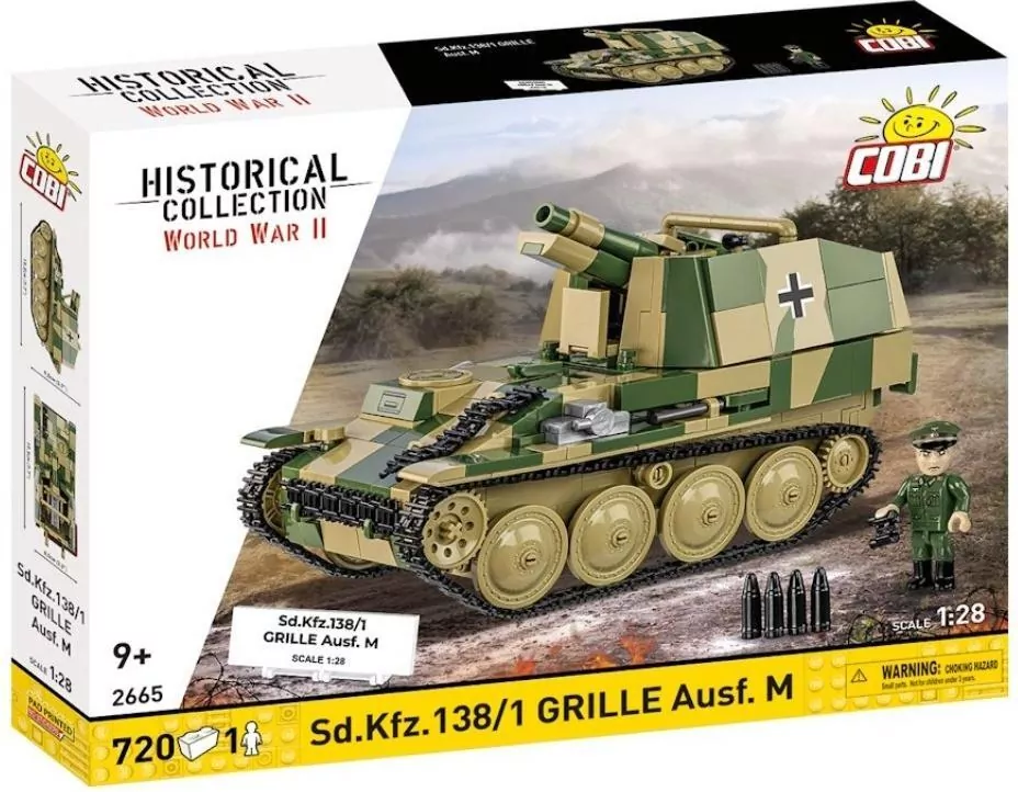 Sd. Kfz. 138/1 GRILLE Ausf M Świerszcz - tantis.pl