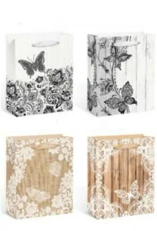 Torebka prezentowa S Kwiaty - tantis.pl