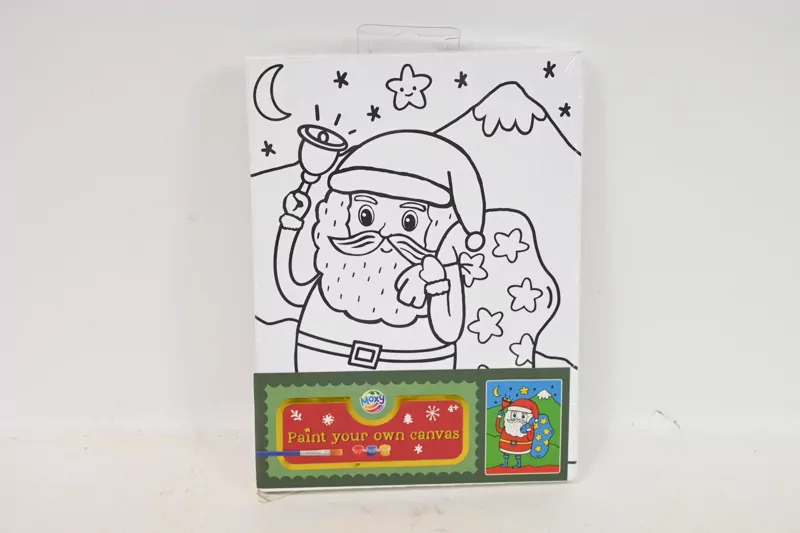 CCG XMAS mal.na płótnie 20x15+pędzel+farbki 60795 - tantis.pl