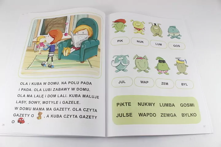 Przedszkolak kocha czytać. Elementarz - tantis.pl