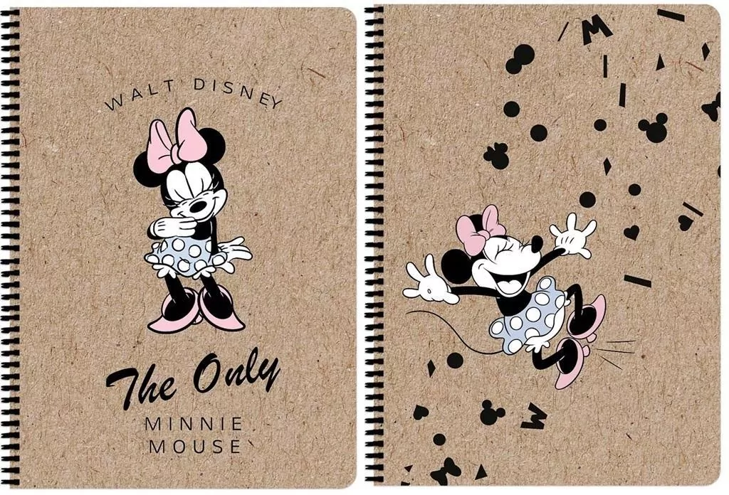 Kołozeszyt A4/80K kratka. Minnie Mouse Kraft - tantis.pl