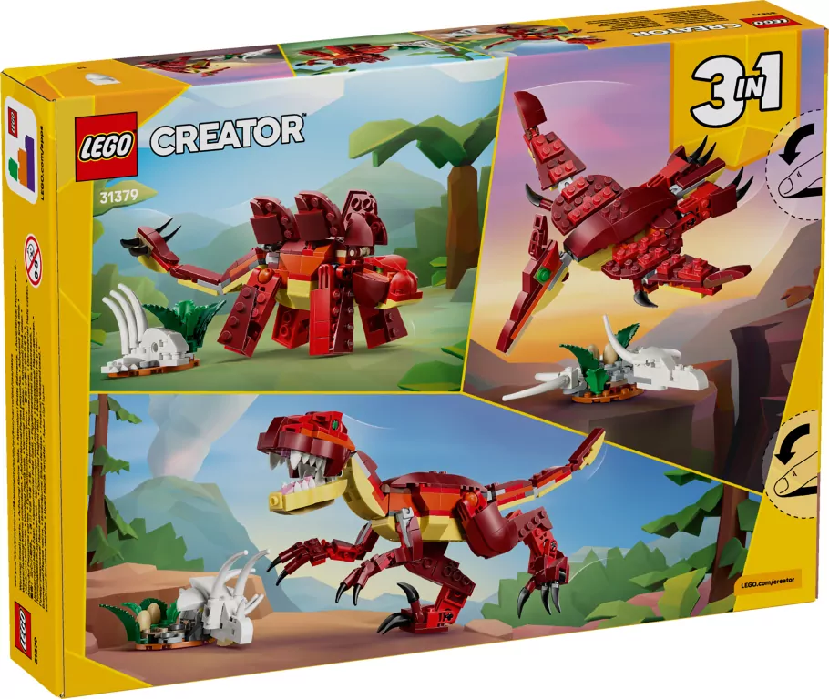 LEGO® Creator. Groźny dinozaur 31379 - tantis.pl