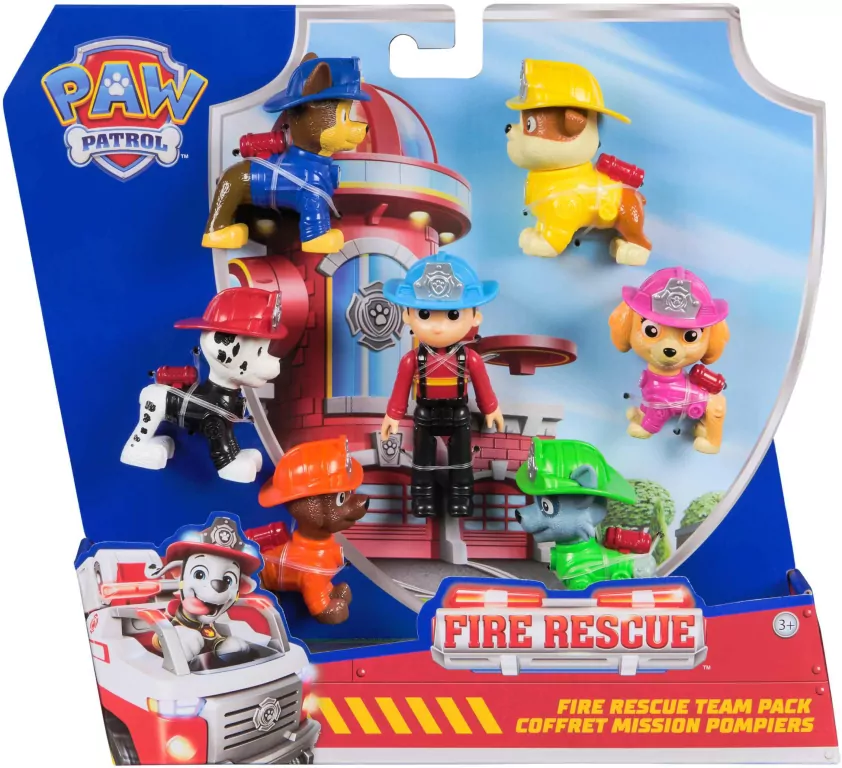 Psi Patrol: Fire Rescue - figurki - tantis.pl