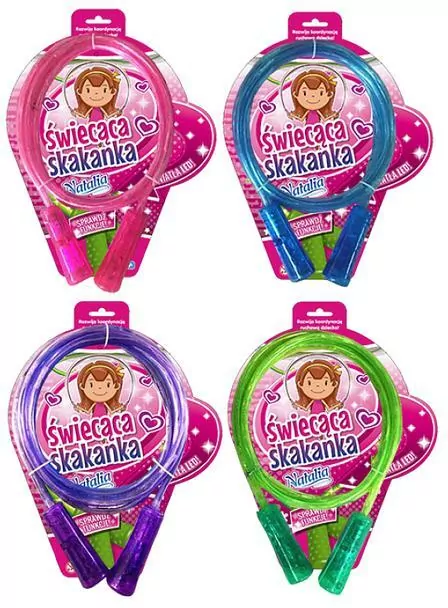 Świecąca skakanka Natalia - tantis.pl