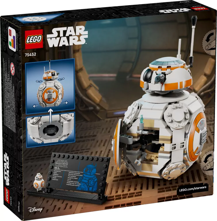 LEGO® Star Wars. Droid astromechaniczny BB-8 75452 - tantis.pl