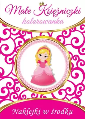 Małe księżniczki. Kolorowanka