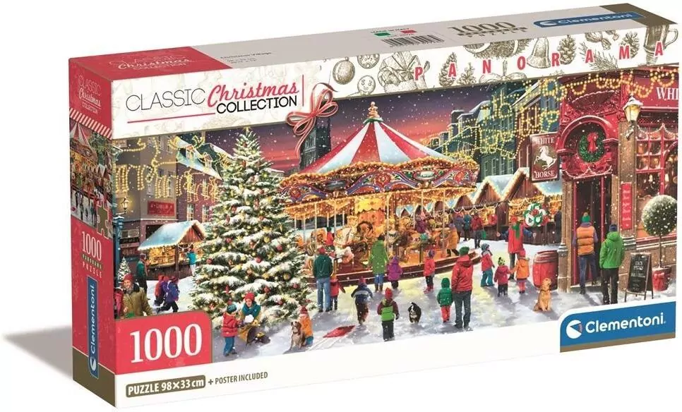 Puzzle 1000 Panorama Compact Christmas Collection - tantis.pl
