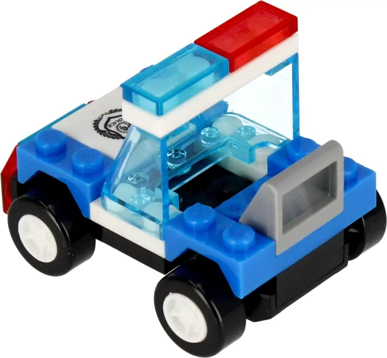 Klocki konstrukcyjne. Policja, 29 elementów - tantis.pl