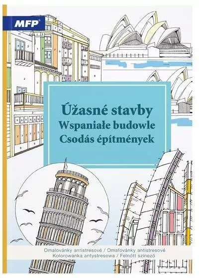 Kolorowanka antystresowa wspaniałe budowle - tantis.pl