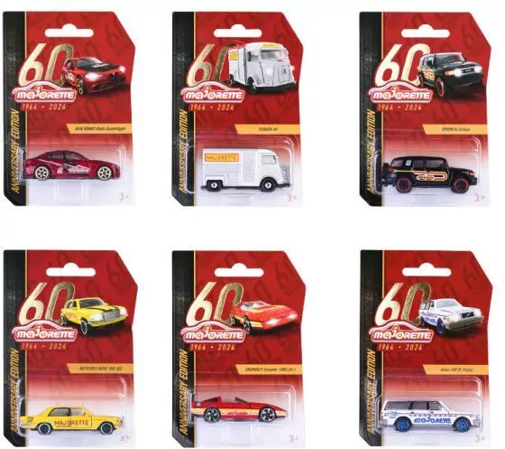 Majorette Zestaw 60-lecie Premium 6 rodzajów - tantis.pl