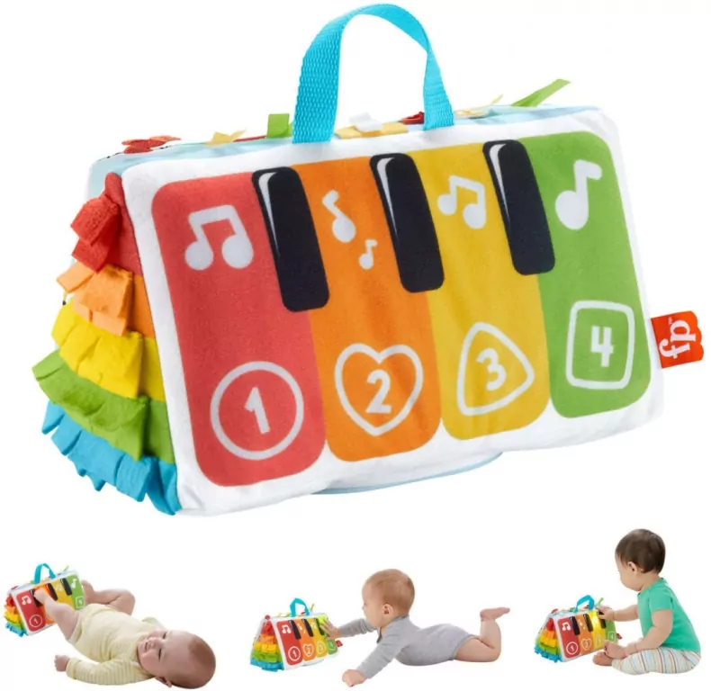 Fisher Price. Miękkie pianinko Baw się i kop - tantis.pl