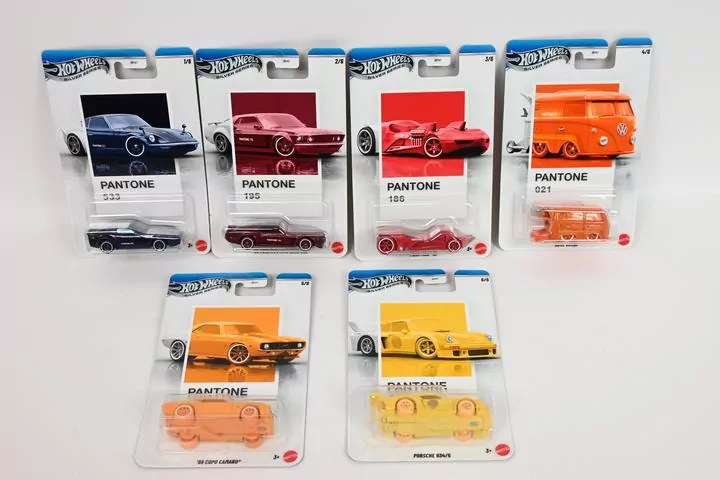 Hot Wheels. Silver Series Pantone. Mix - tantis.pl