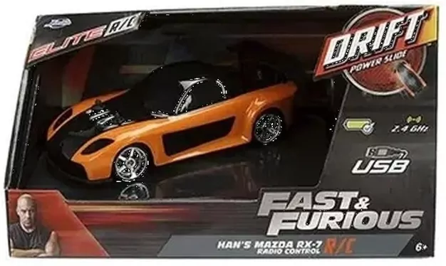 Jada RC F&F Drift Mazda RX-7 2009 1:24 - tantis.pl