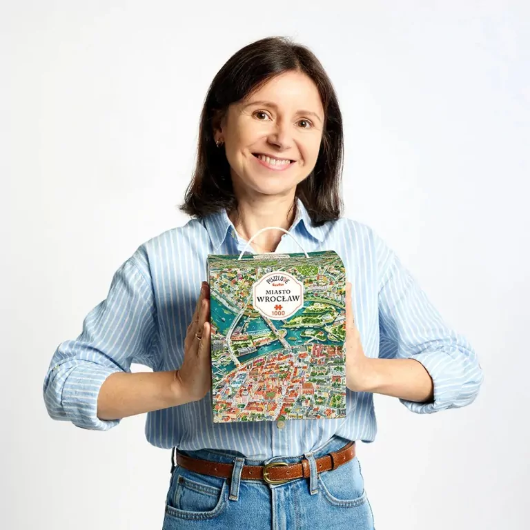 CzuCzu. Puzzlove. Miasto Wrocław. 1000 el. - tantis.pl