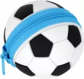 Piórnik silikon 1zamek siatka Football - tantis.pl