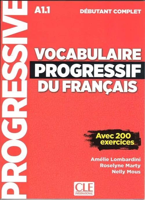 Vocabulaire progressif du Francais niveau debutant complet A1.1 Książka - tantis.pl