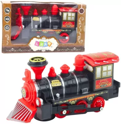 Lokomotywa klasyczna elektryczna świtło dźwięk