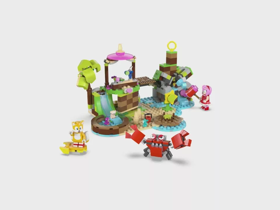 LEGO® Sonic the Hedgehog™. Wyspa dla zwierząt Amy 76992 - tantis.pl