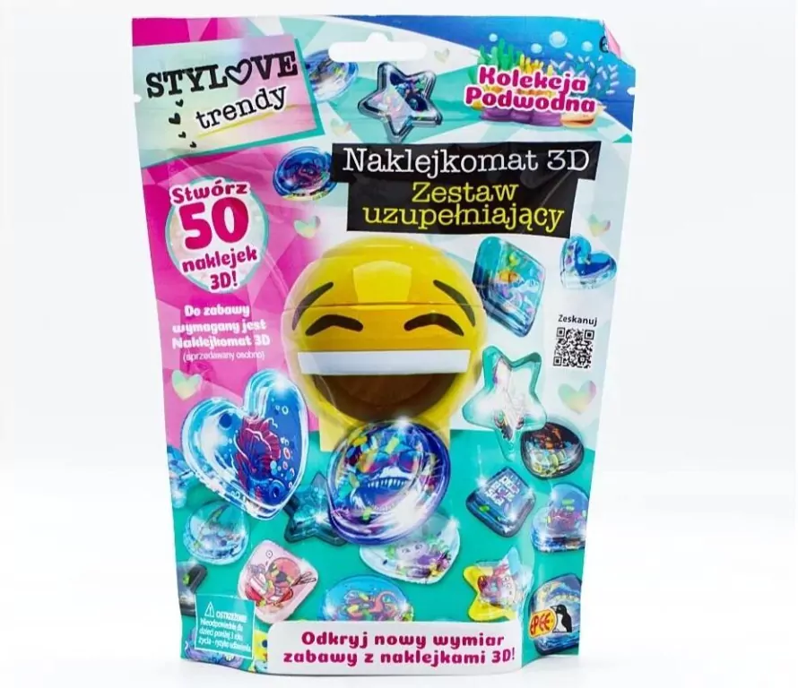 Naklejkomat 3D - kolekcja Podwodna - tantis.pl