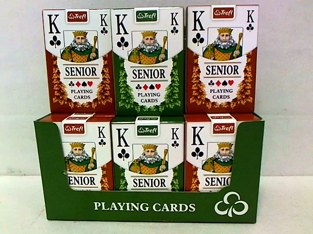 Karty do gry. Classic Senior. Mix kolorów. - tantis.pl