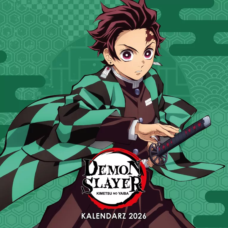 Kalendarz 2026 Demon Slayer ścienny - tantis.pl