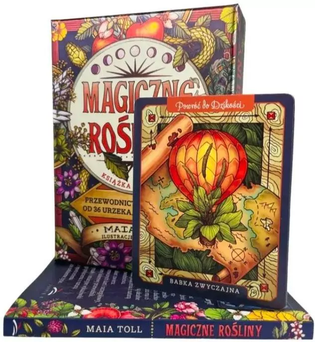 Magiczne rośliny (książka + karty) - tantis.pl