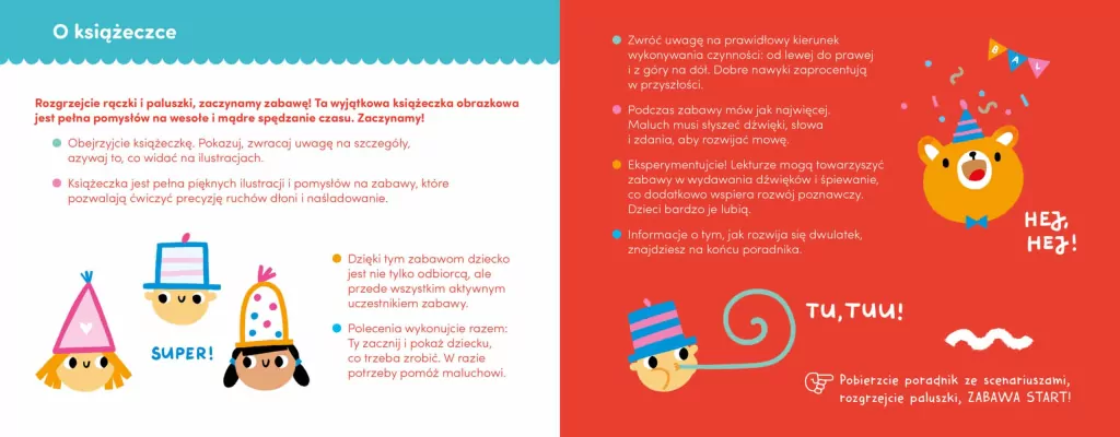 CzuCzu. Paluszkowe zabawy dla dzieci 2+ - tantis.pl