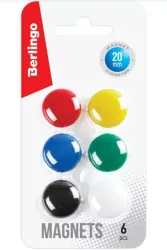 Magnesy okrągłe kolorowe 20mm