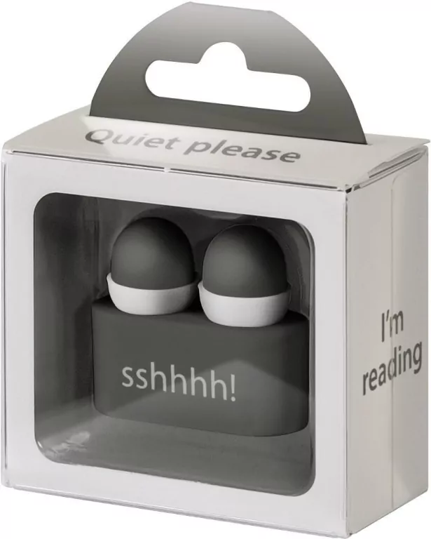 Ear Plugs - zatyczki do uszu w etui - szare - tantis.pl